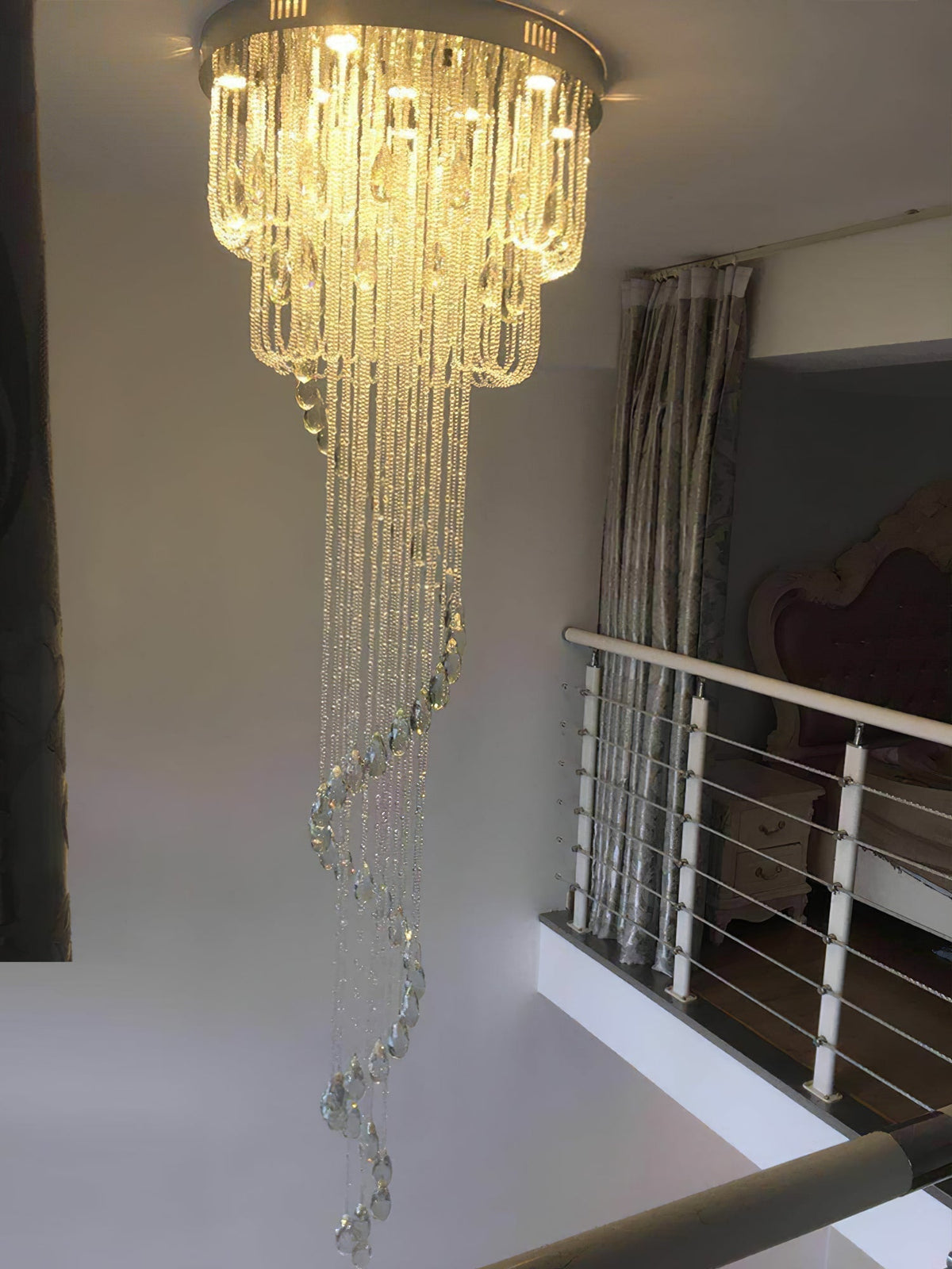 Evlaeia Lustre Cristal Postmoderne Luxueux