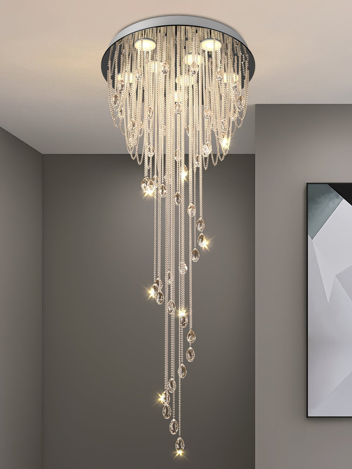 Evlaeia Lustre Cristal Postmoderne Luxueux