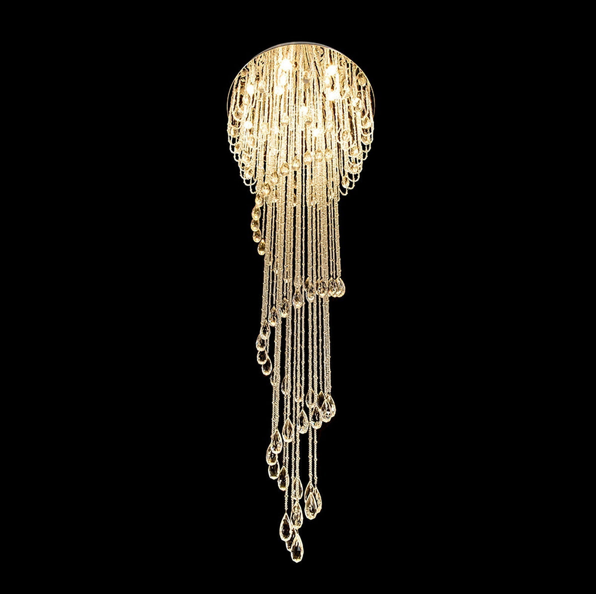 Evlaeia Lustre Cristal Postmoderne Luxueux