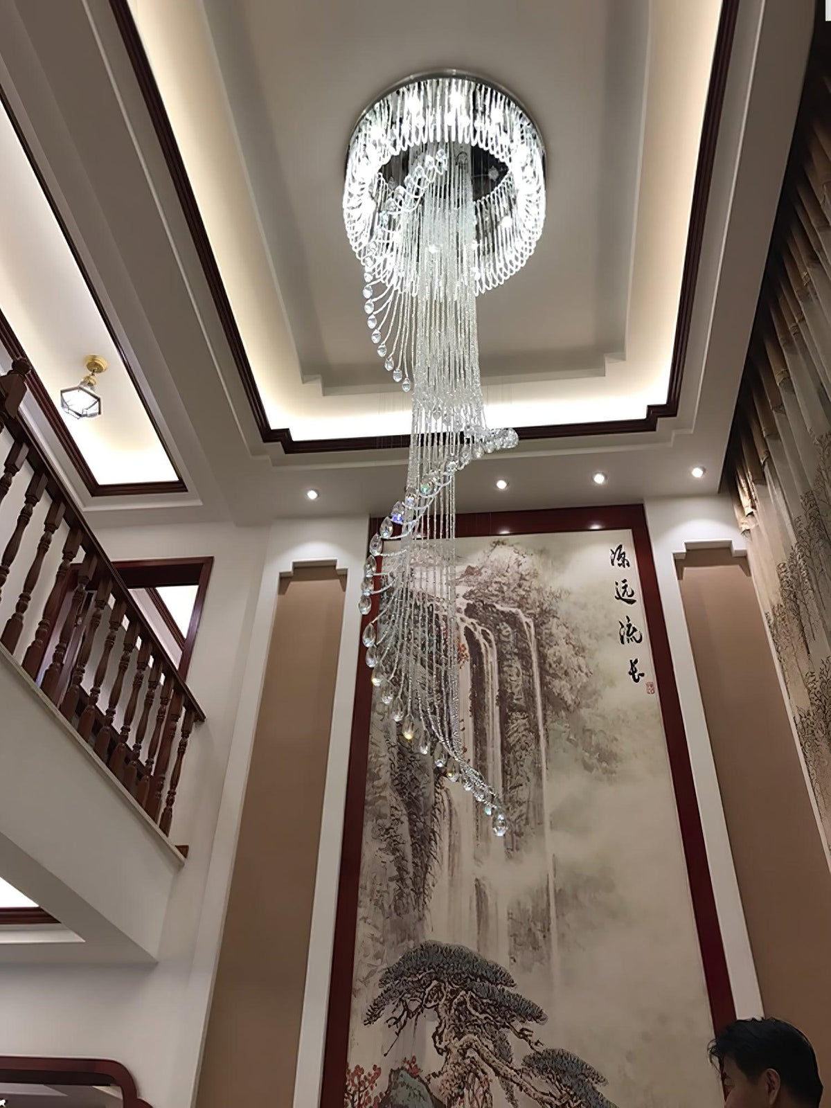 Evlaeia Lustre Cristal Postmoderne Luxueux
