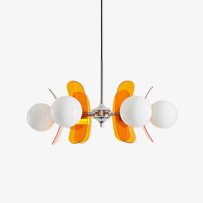 Lustra Lustre en Verre Moderne Chrome Élégant