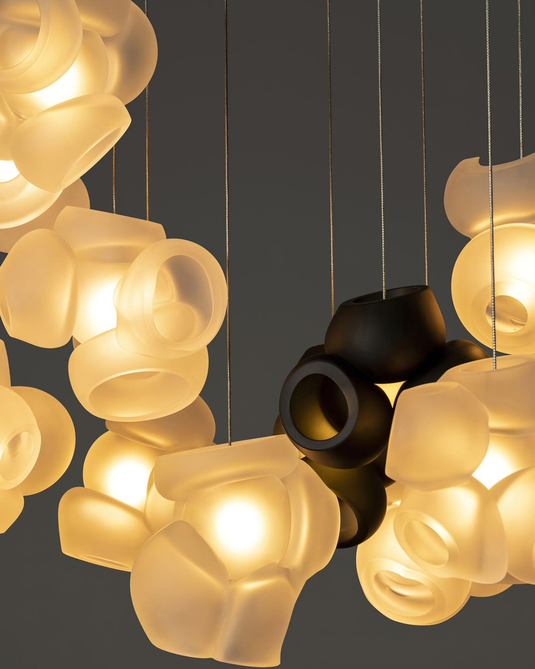 Zamarir Suspension en Verre Cluster de Bulles