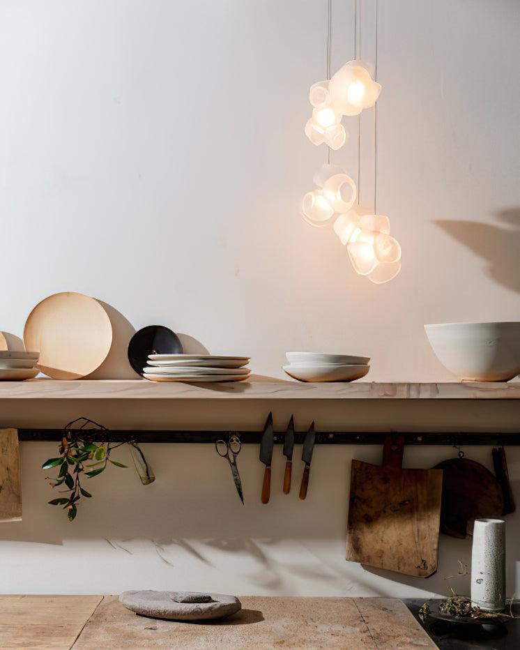 Zamarir Suspension en Verre Cluster de Bulles