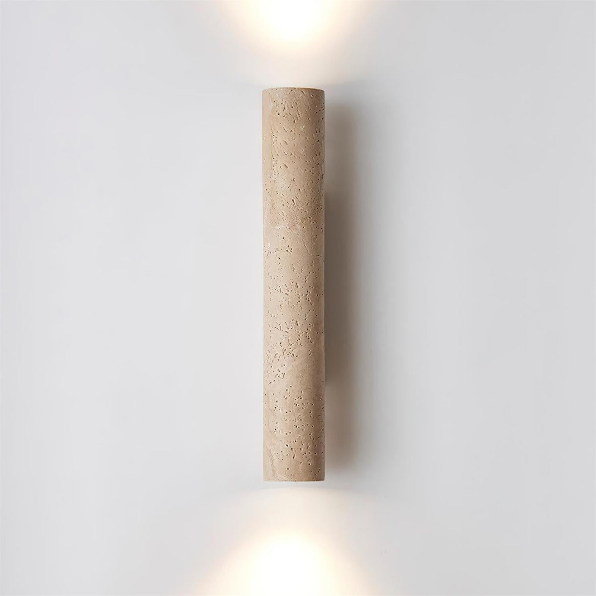 Lunaro Applique Murale Travertin Grande Minimaliste