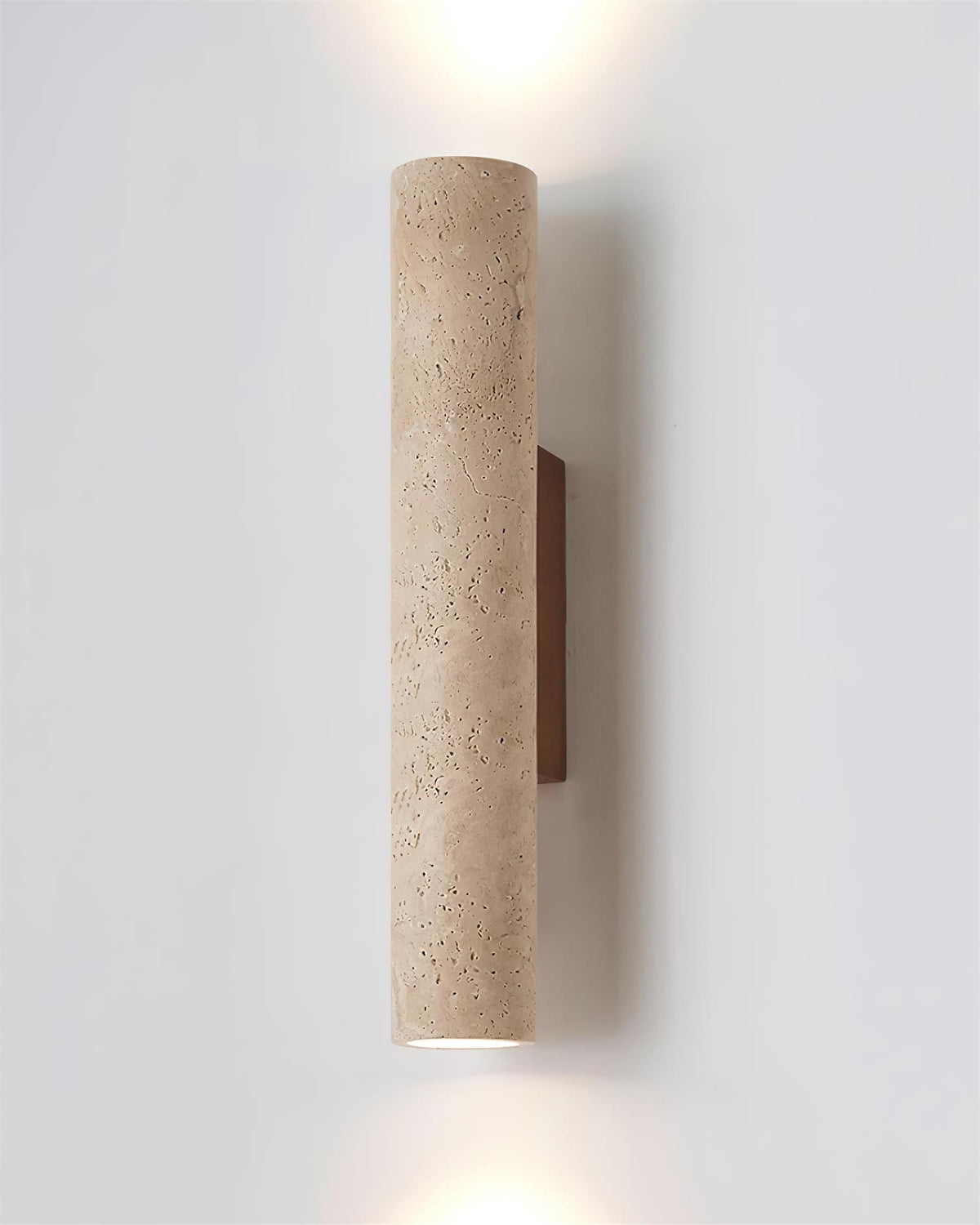 Lunaro Applique Murale Travertin Grande Minimaliste