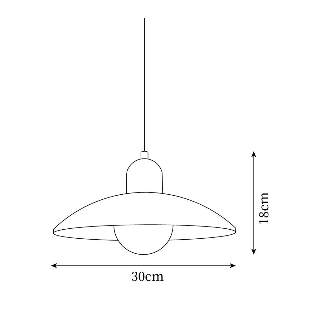 Norrin Suspension Dôme Moderne