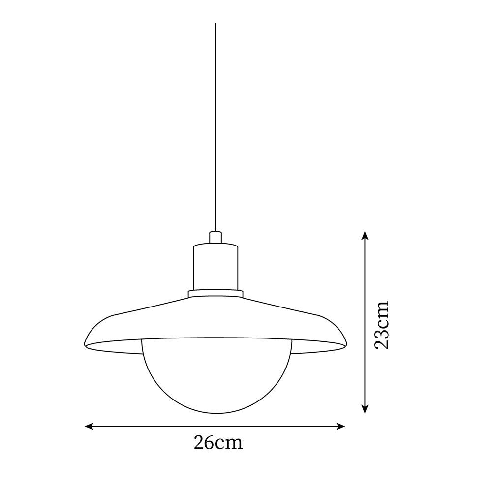 Norrin Suspension Dôme Moderne