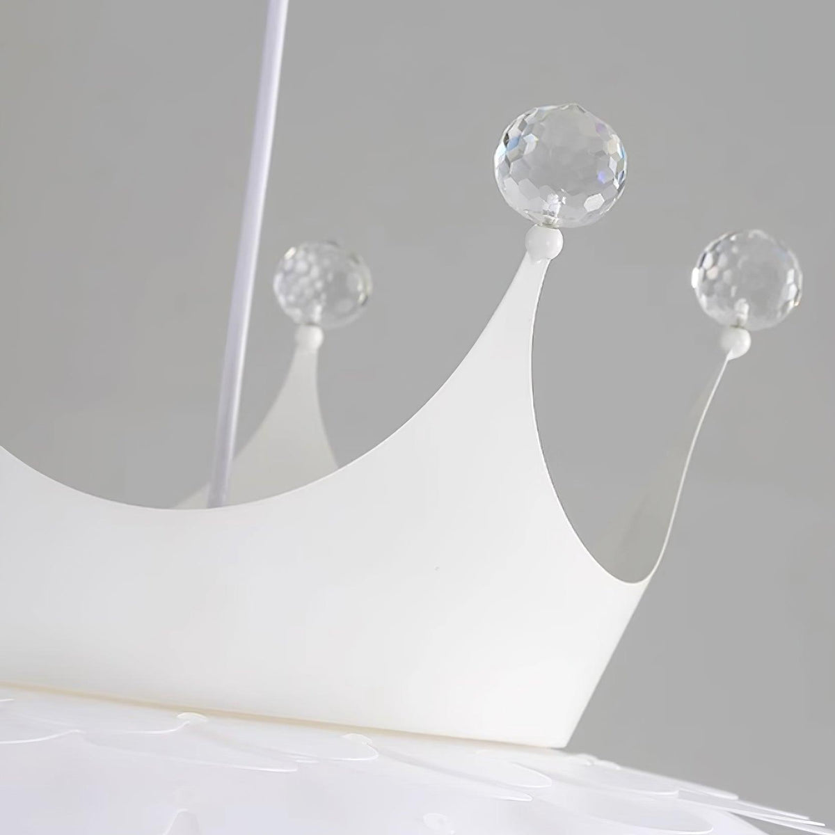 Crown Lampe Suspendue Cristal Coquille Glam
