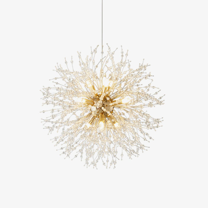 Lustra Lustre Cristal Pissenlit avec Cristaux