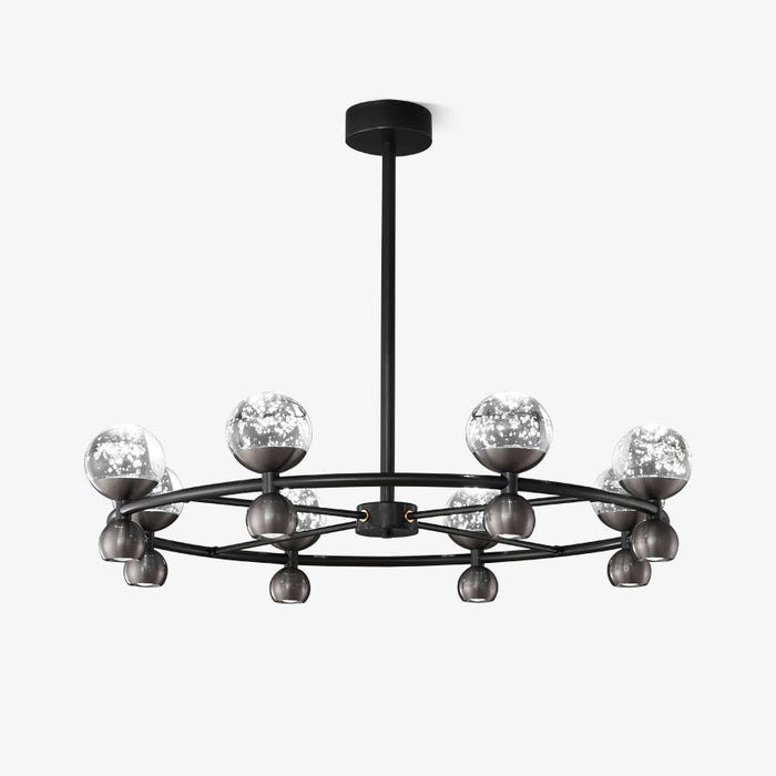 Lumiryn Orbital Verre Globe Lustre
