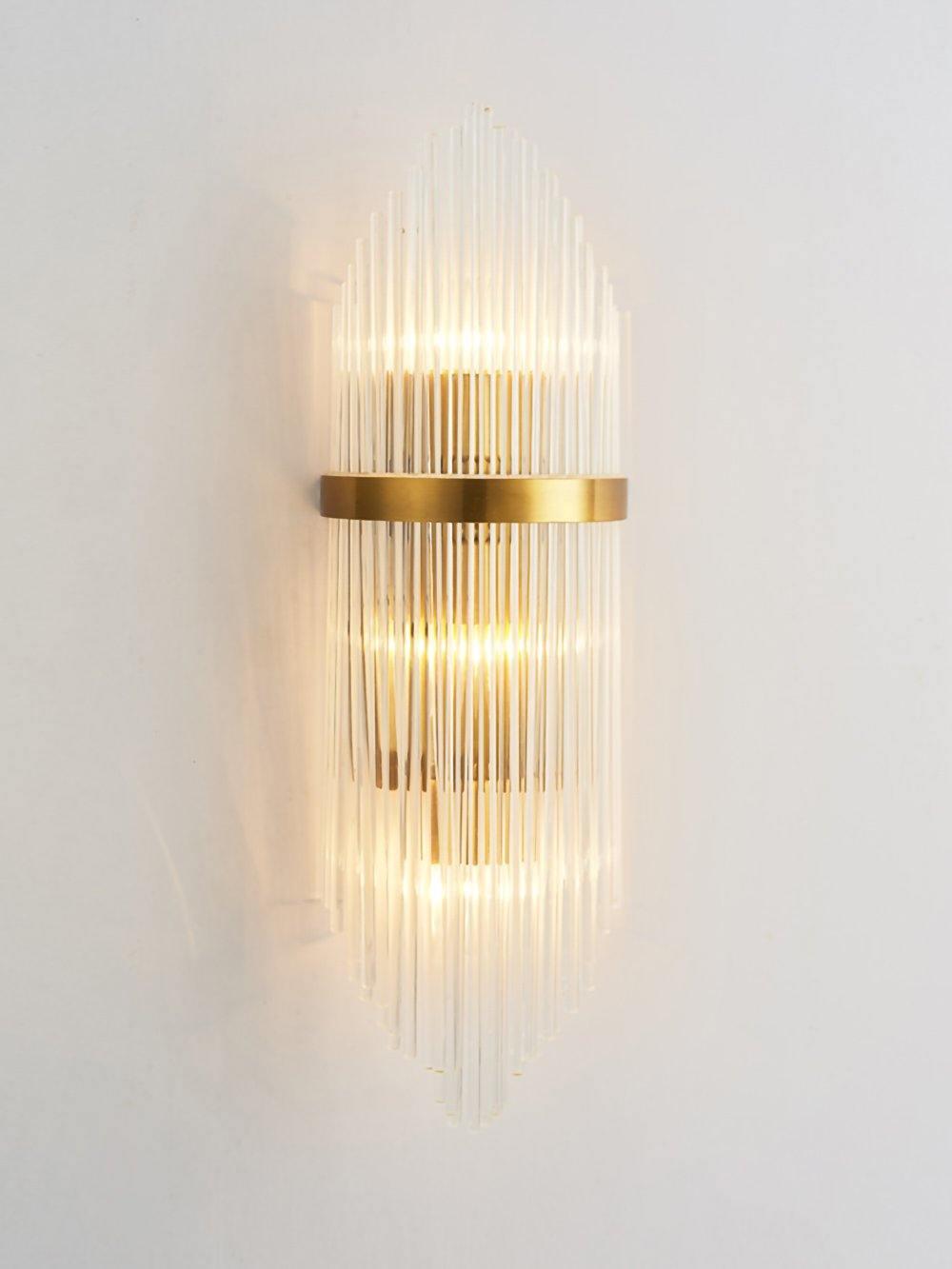 Ildorel Applique Murale en Cristal Postmoderne de Luxe