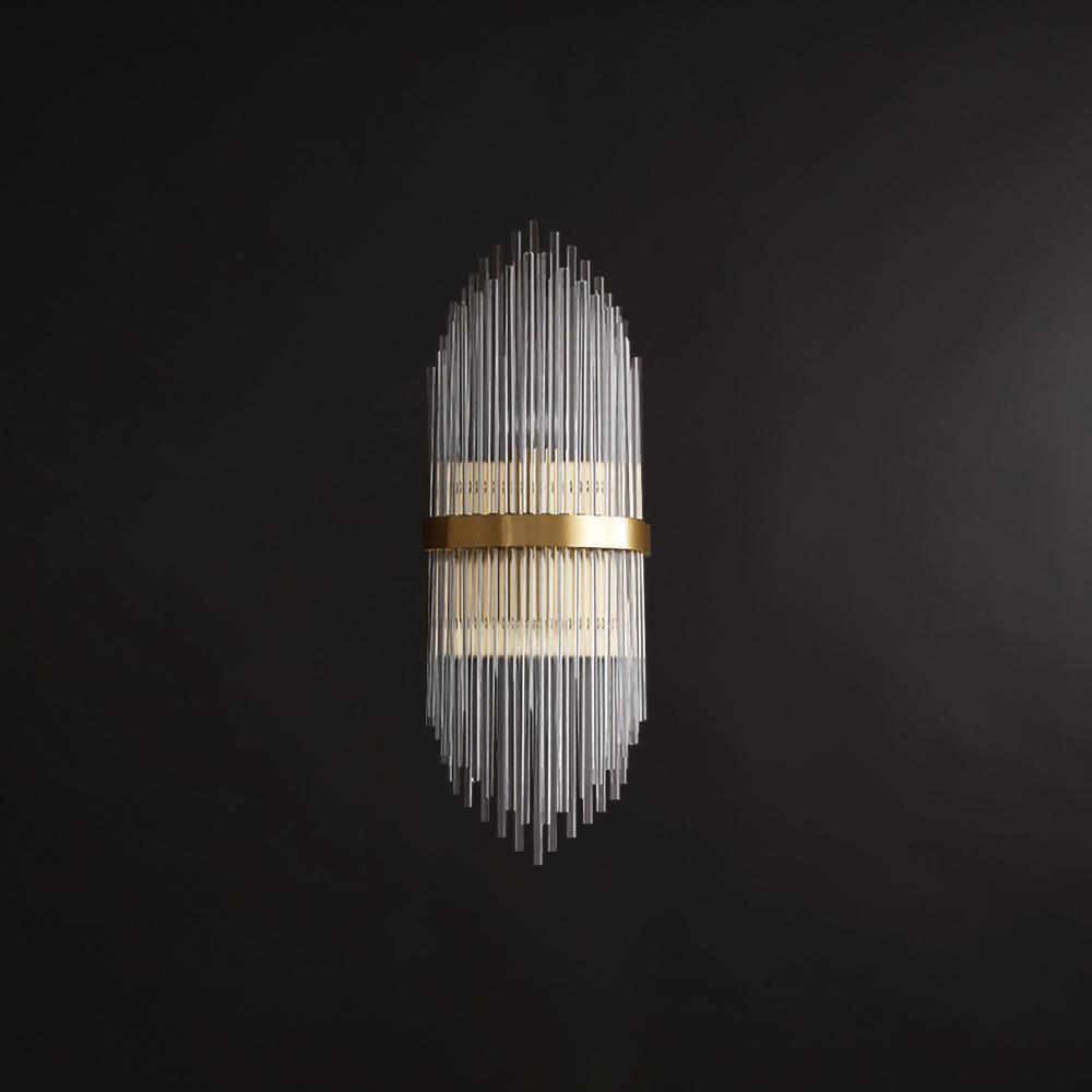 Ildorel Applique Murale en Cristal Postmoderne de Luxe