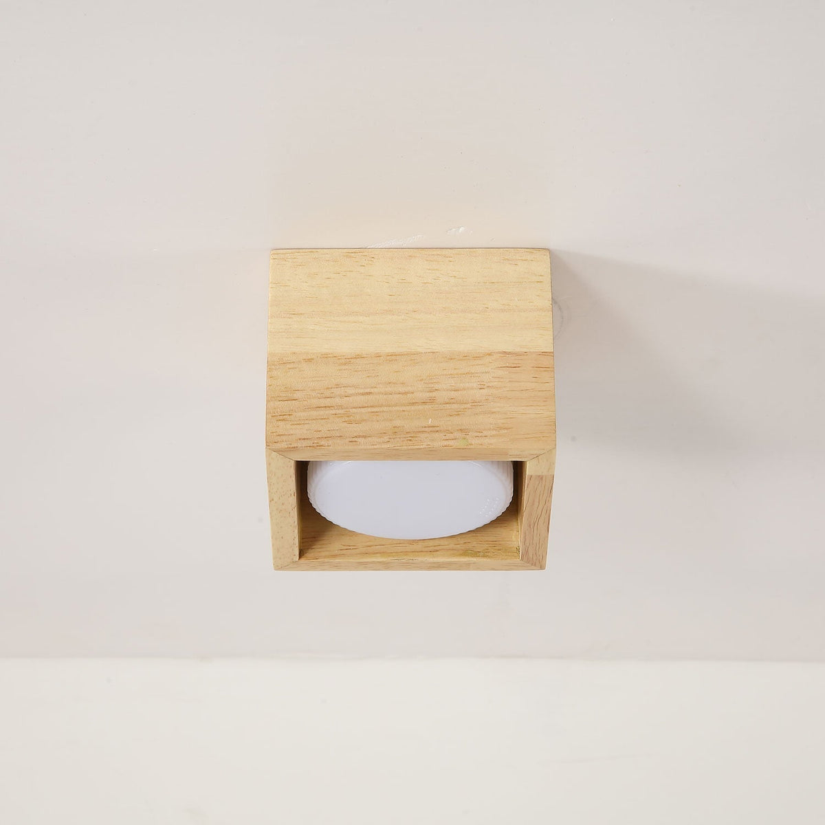 Eliza Minimaliste Bois Plafonnier Lumière