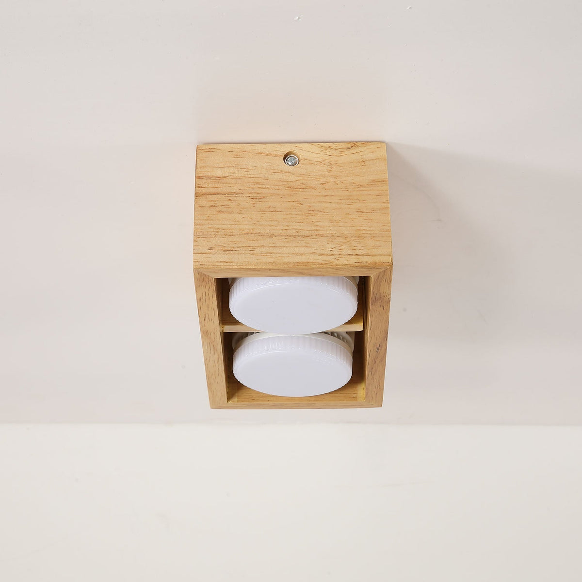Eliza Minimaliste Bois Plafonnier Lumière