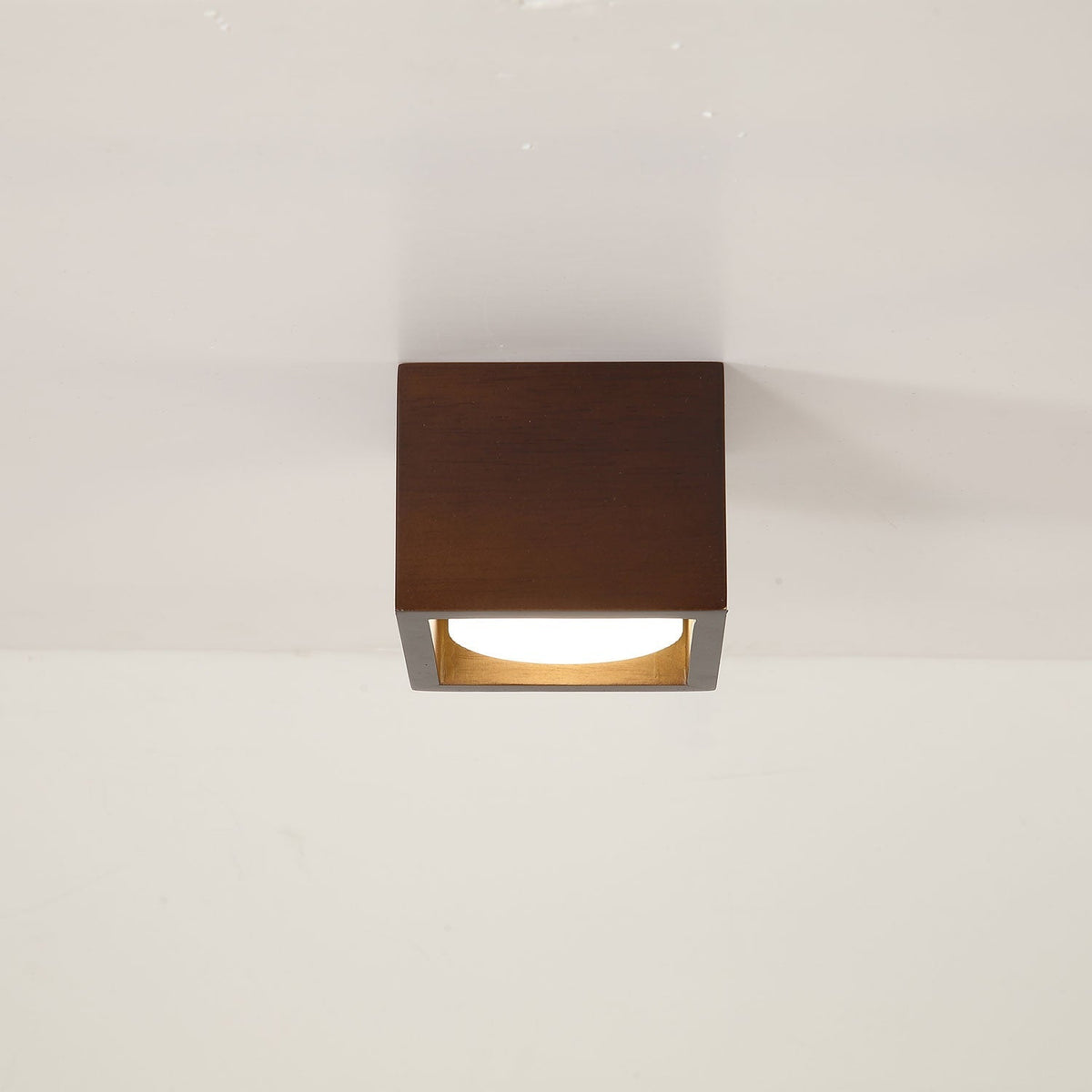 Eliza Minimaliste Bois Plafonnier Lumière