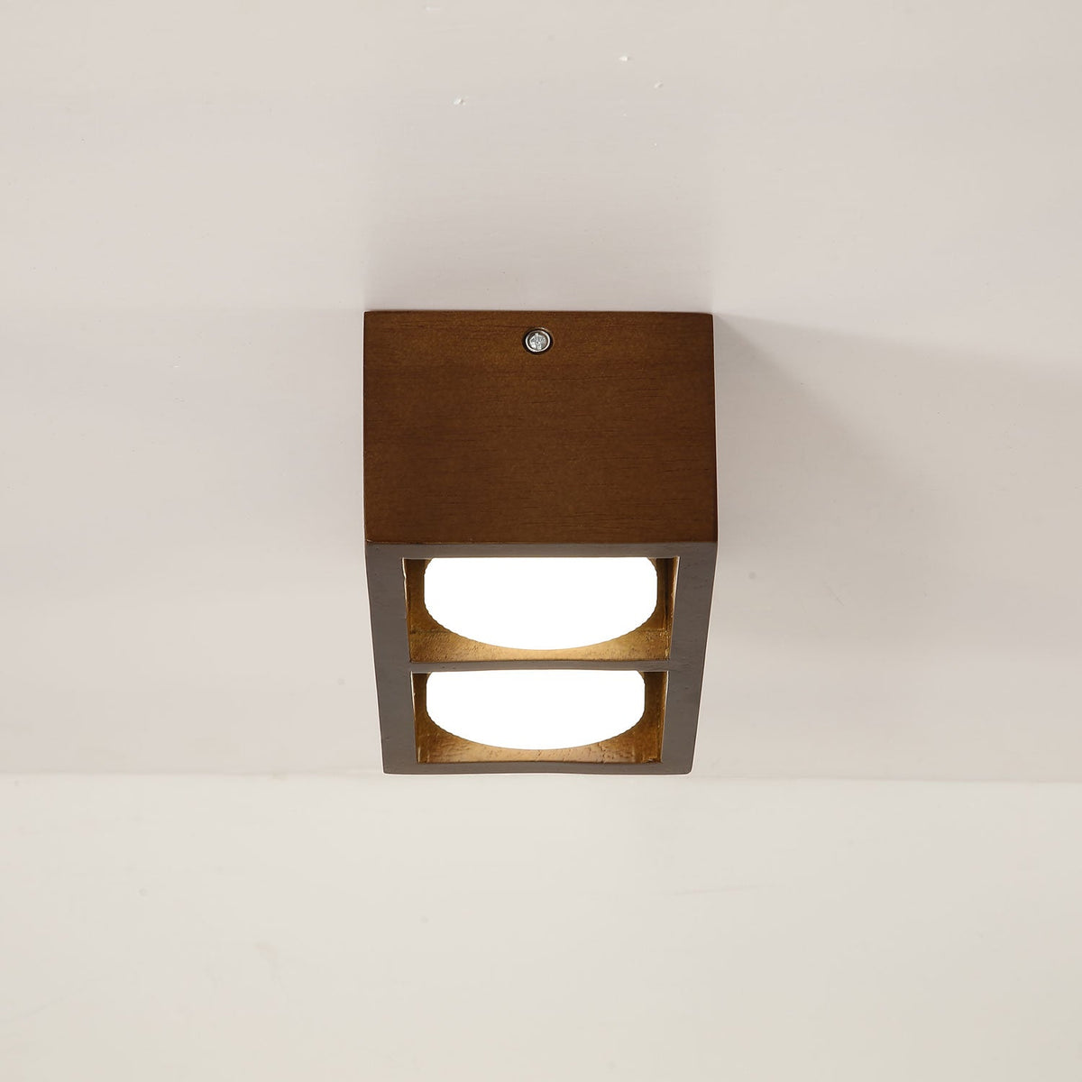 Eliza Minimaliste Bois Plafonnier Lumière