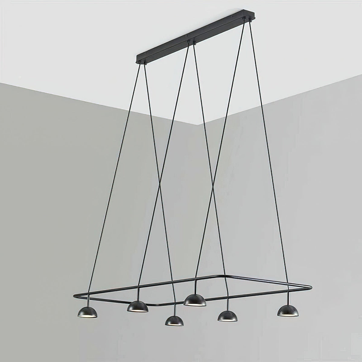 Aurora Lustre LED Élégant