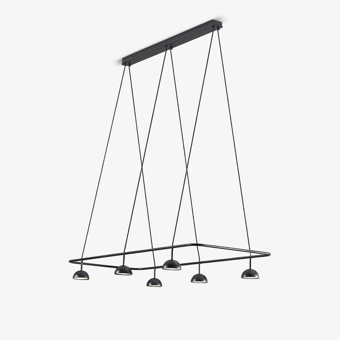 Aurora Lustre LED Élégant