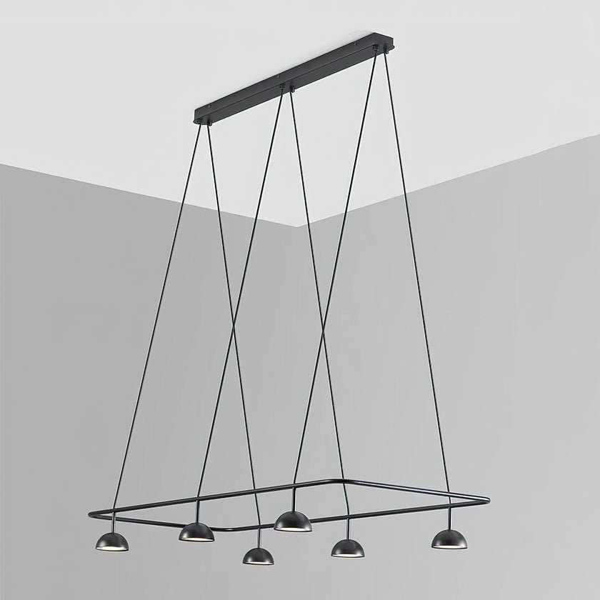 Aurora Lustre LED Élégant