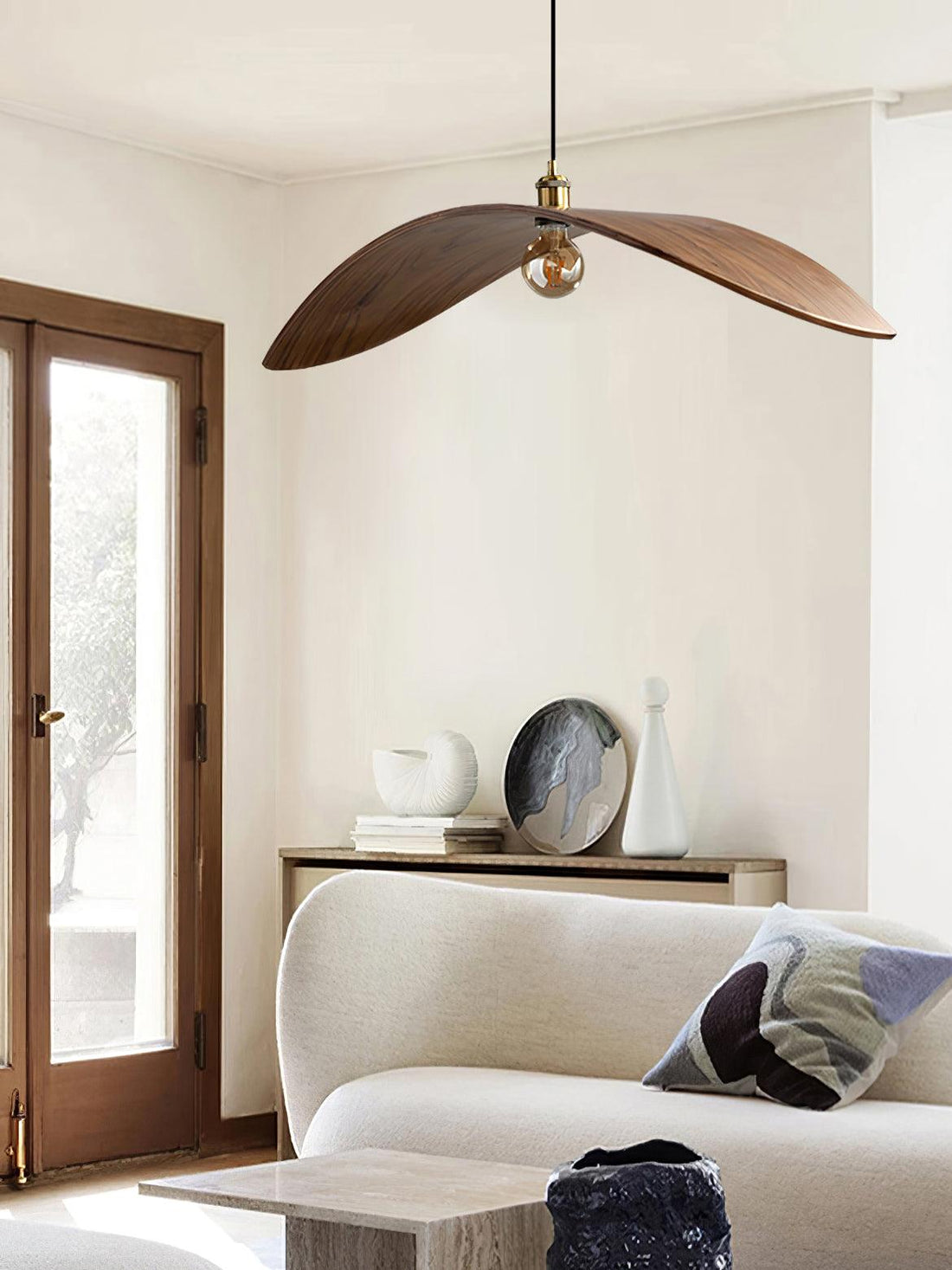 Lymiror Suspension en Bois Art Nordique