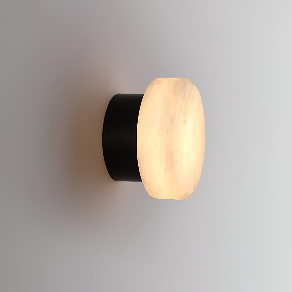 Glim Applique Murale Moderne Minimaliste En Laiton Et Albâtre