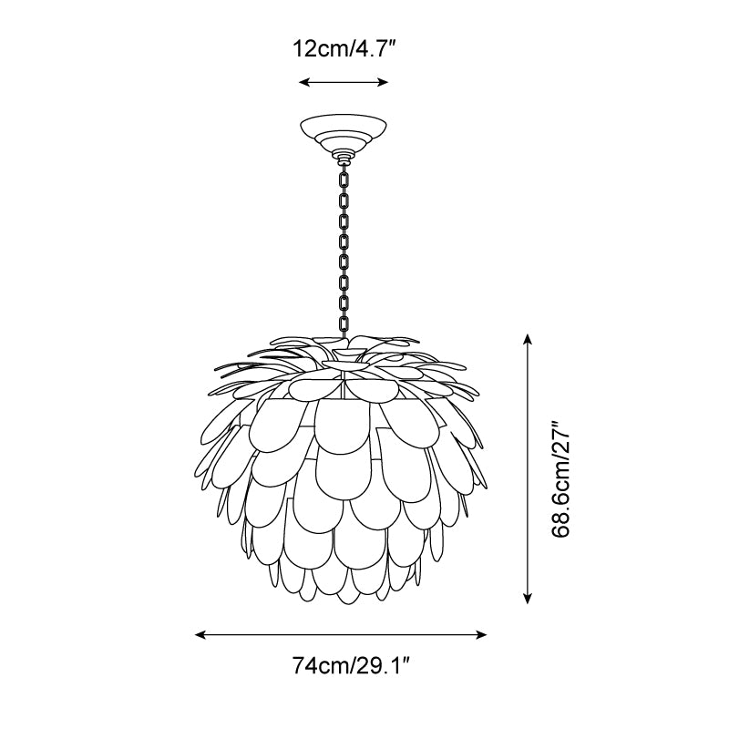 Cynara Lustre Pétales Superposés