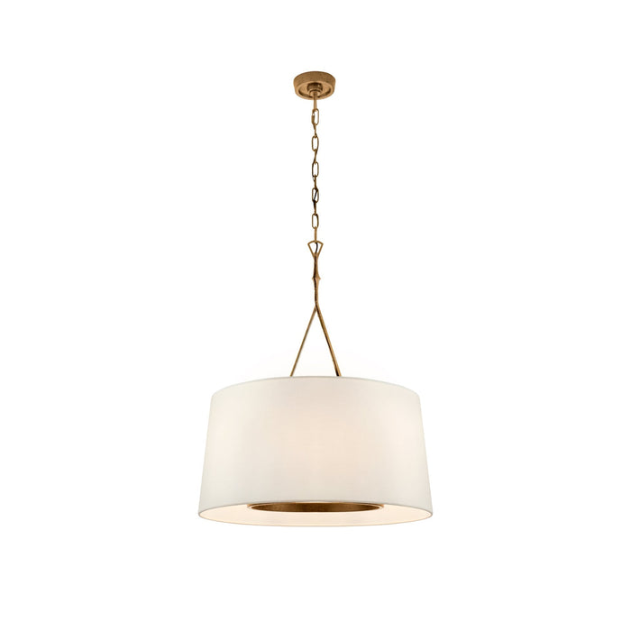 Wink Suspension En Laiton Et Tissu Minimaliste Moderne