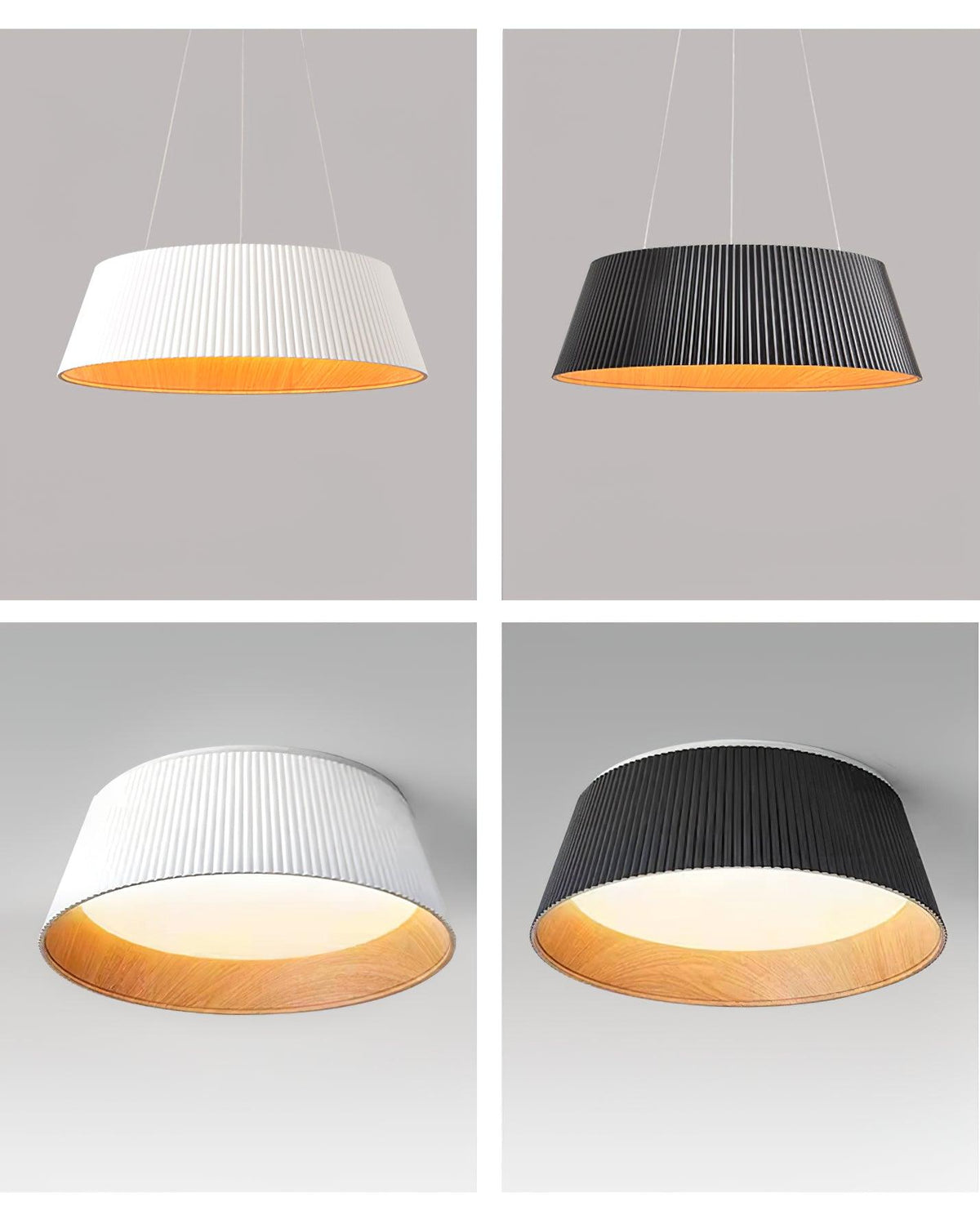 Delta Lampe Suspendue Profil Bas Bois Intérieur