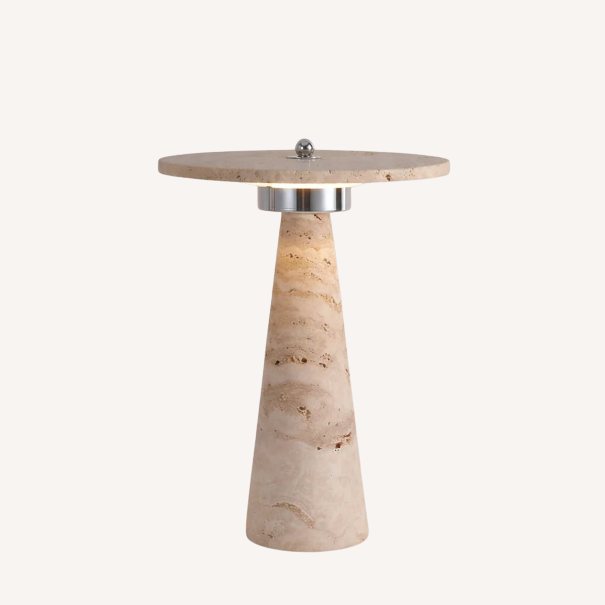 Lampe de Table en Pierre Naturelle – Travéa