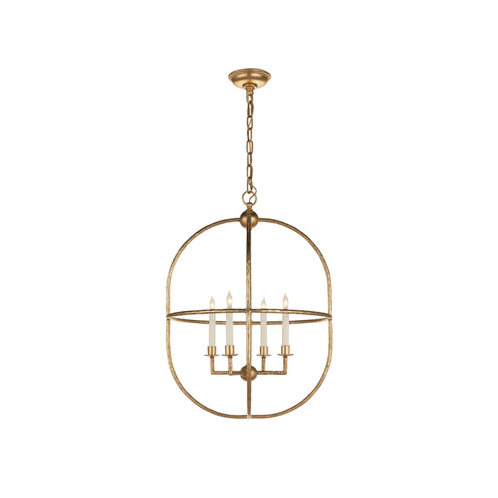 Sylph Suspension Métal Laiton Ouvert Industriel Vintage