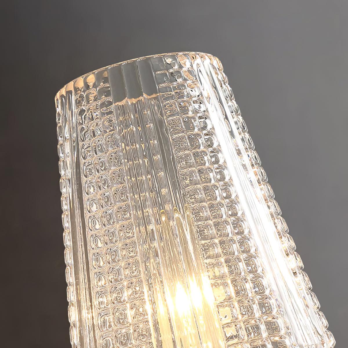Lustra Applique Murale Laiton Cristal Élégante