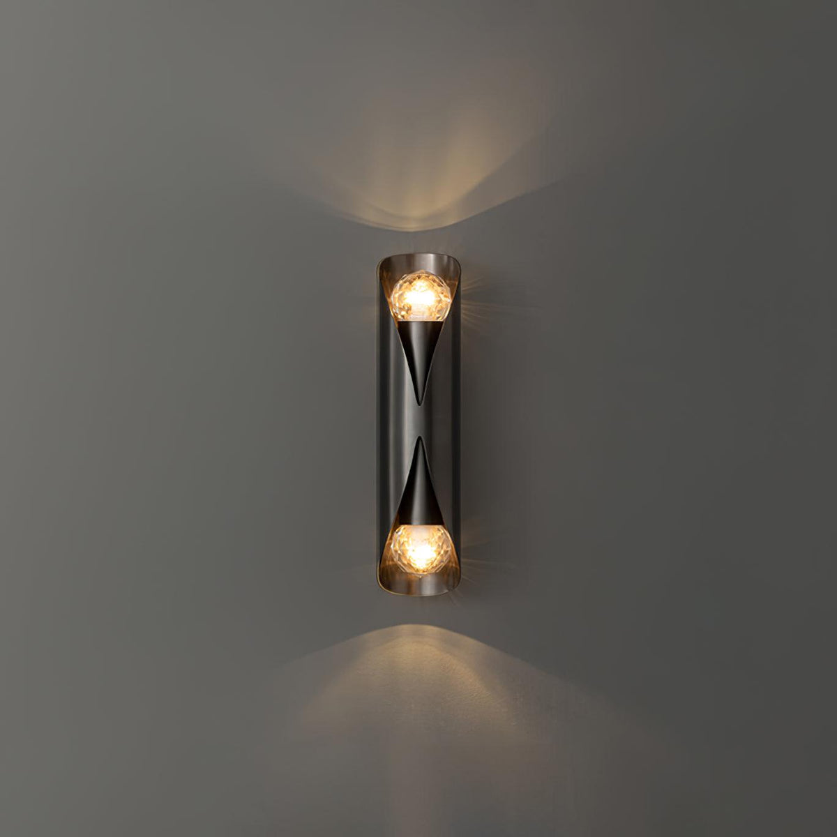 Avynila Applique Murale Diamants Laiton Moderne
