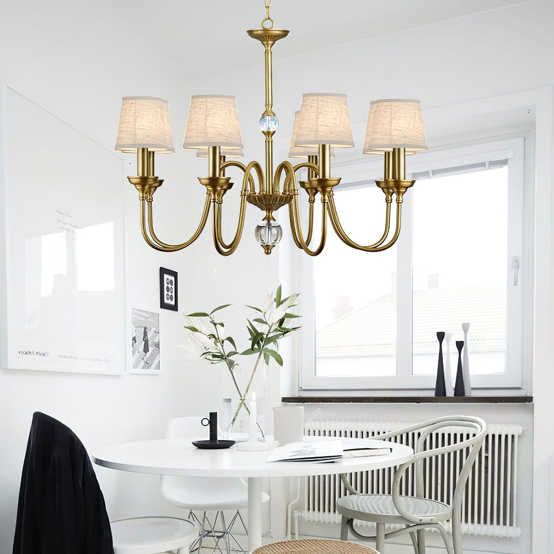 Blur Lustre Laiton Cristal Tissu Luxe Postmoderne