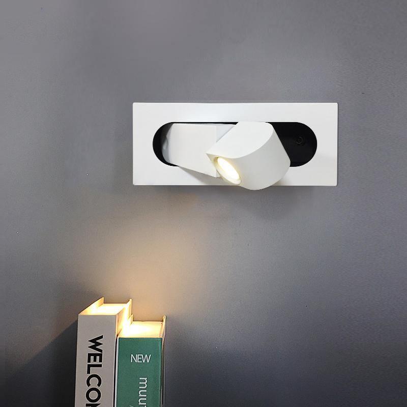 Duvin Applique Murale LED Noire Réglable