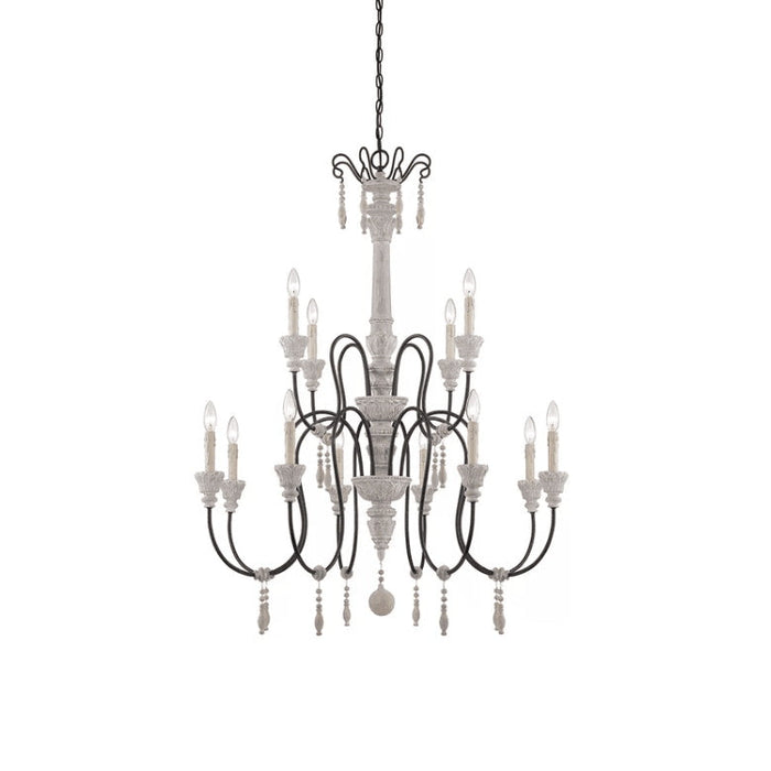 Epoch Lustre Bois Métal Luxe Postmoderne