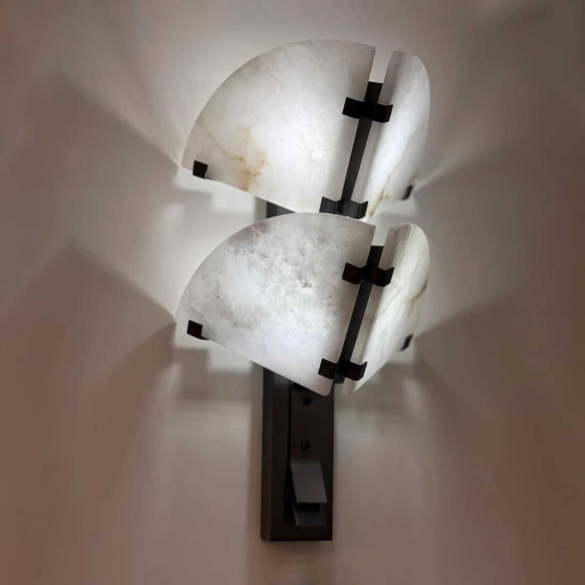 Selesta Applique Murale Moderne en Albâtre