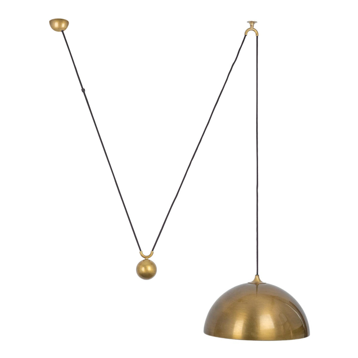 Omen Suspension Dôme Équilibre Laiton Métal Minimaliste Moderne