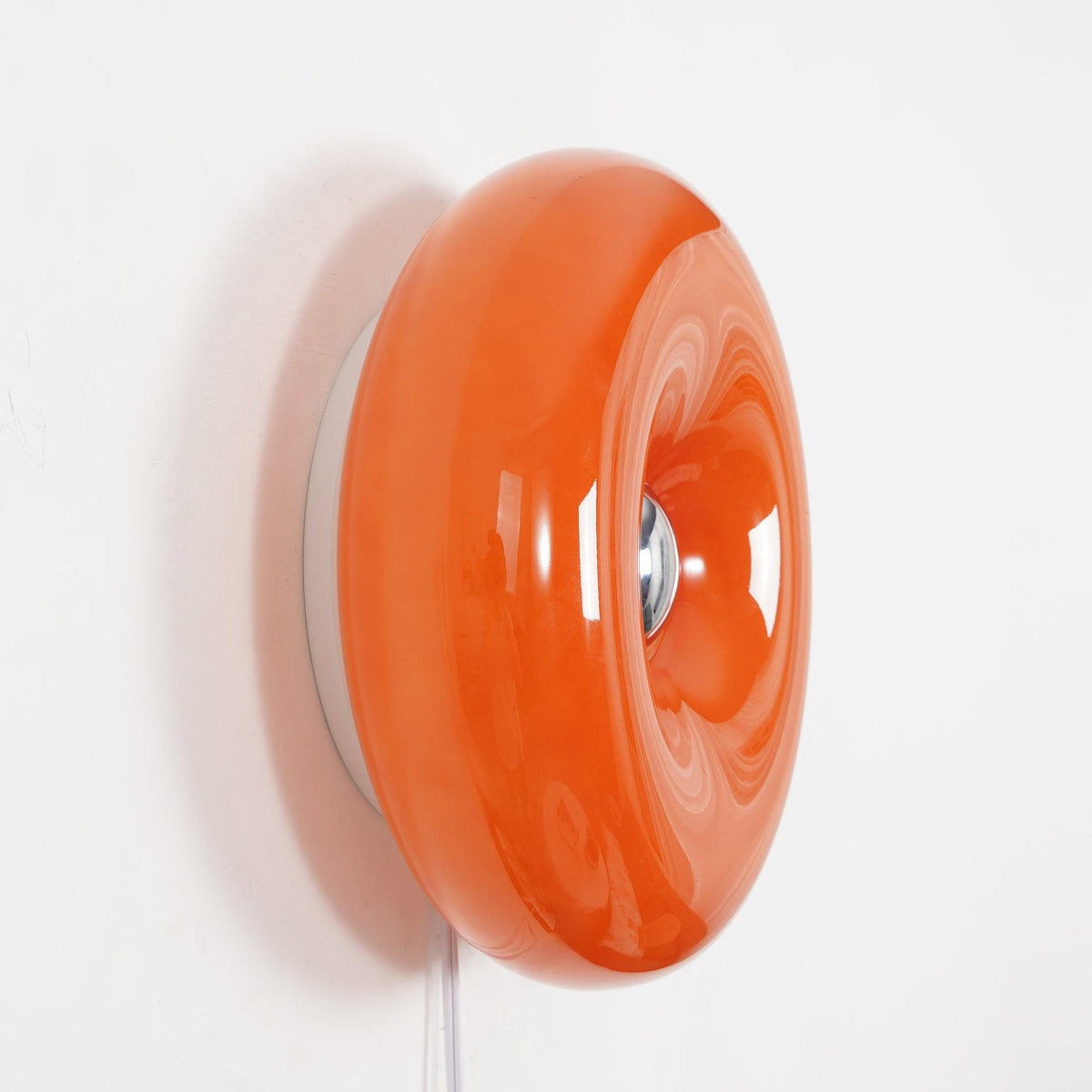 Donuts Applique murale rétro orange