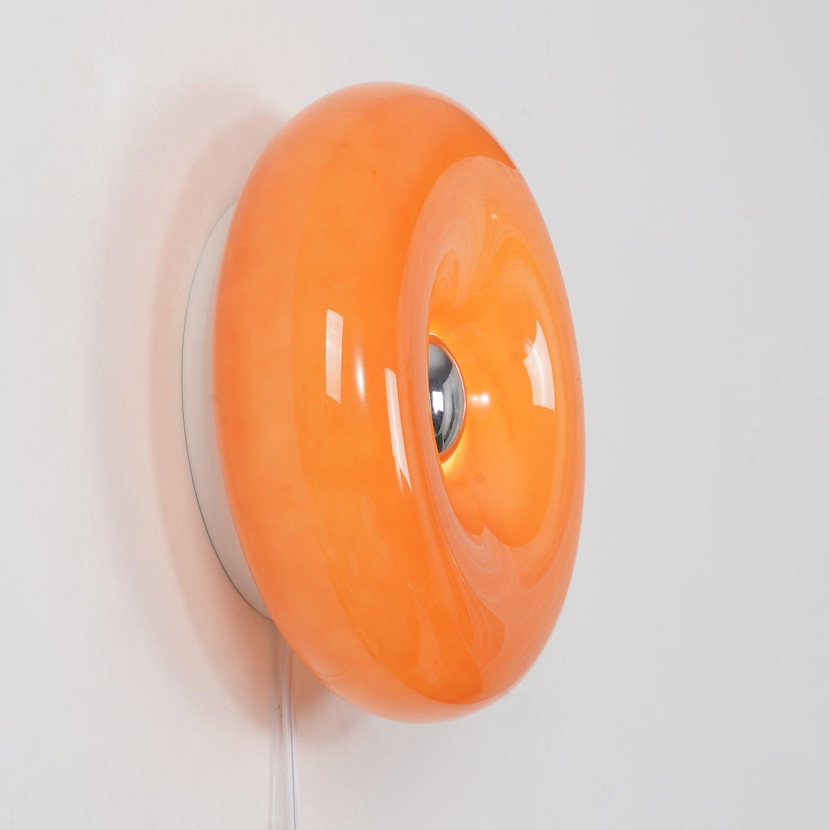 Donuts Applique murale rétro orange