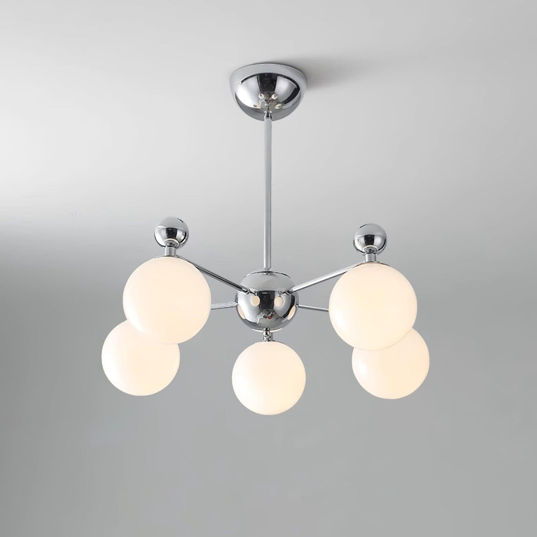 Dori Lustre Disposition de Globes en Verre Rose