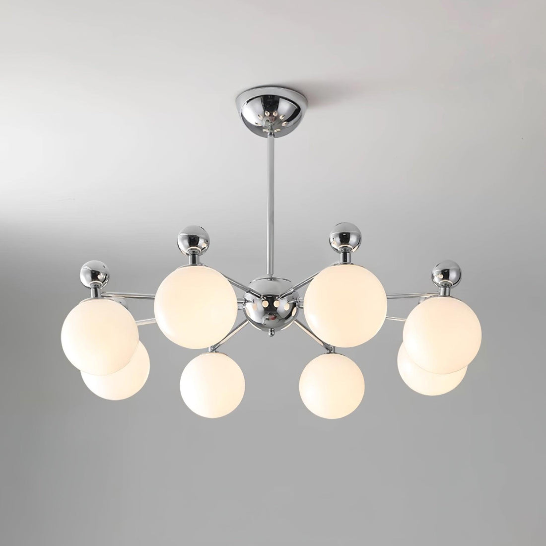 Dori Lustre Disposition de Globes en Verre Rose