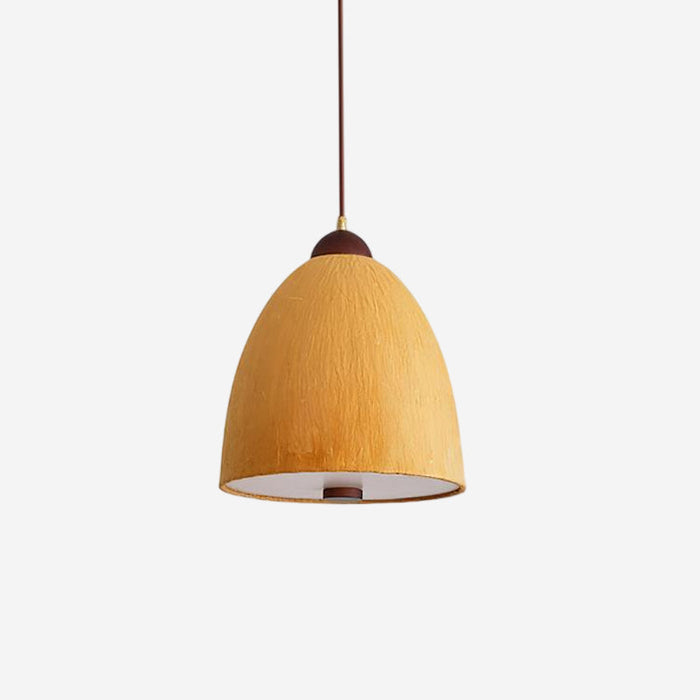 Doria Lampe Suspension Papier de Riz Texturé