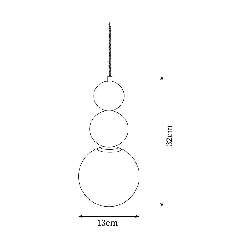 Lunetta Suspension Empilée Moderne