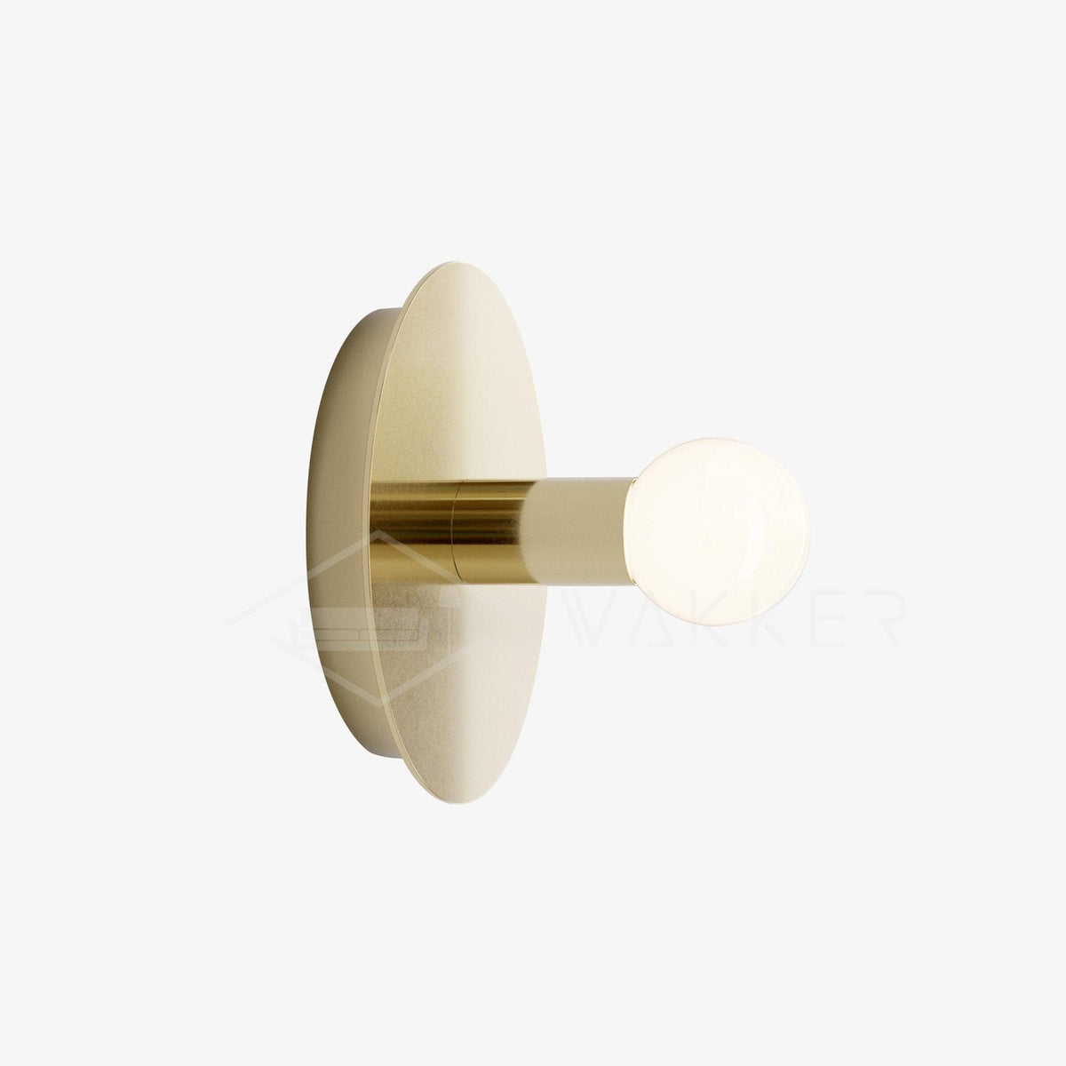 Lustra Wall Lamp Brass Bulb