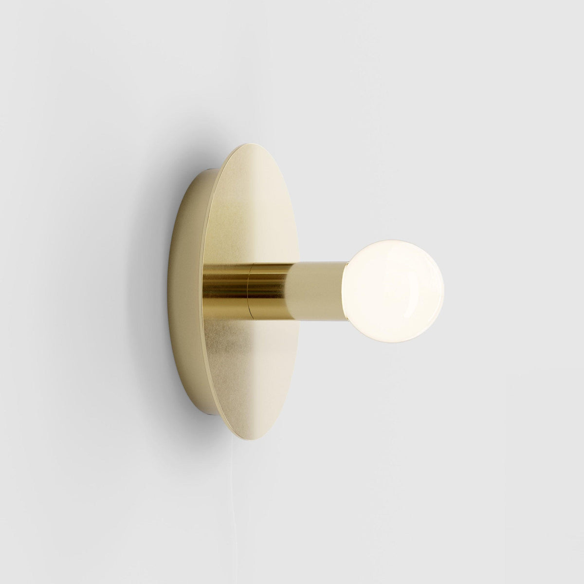 Lustra Wall Lamp Brass Bulb
