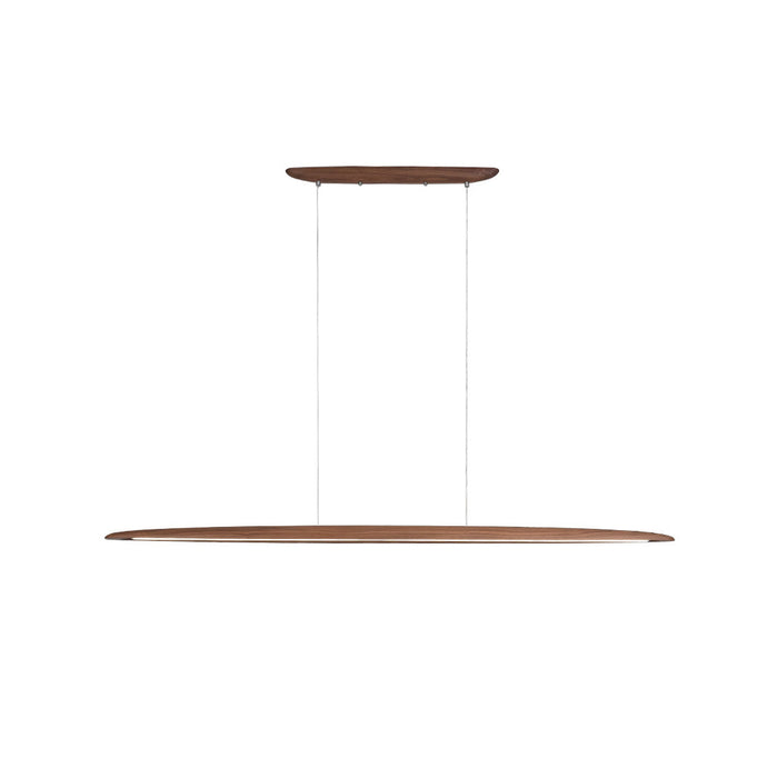 Zing Suspension Bois Noyer Minimaliste