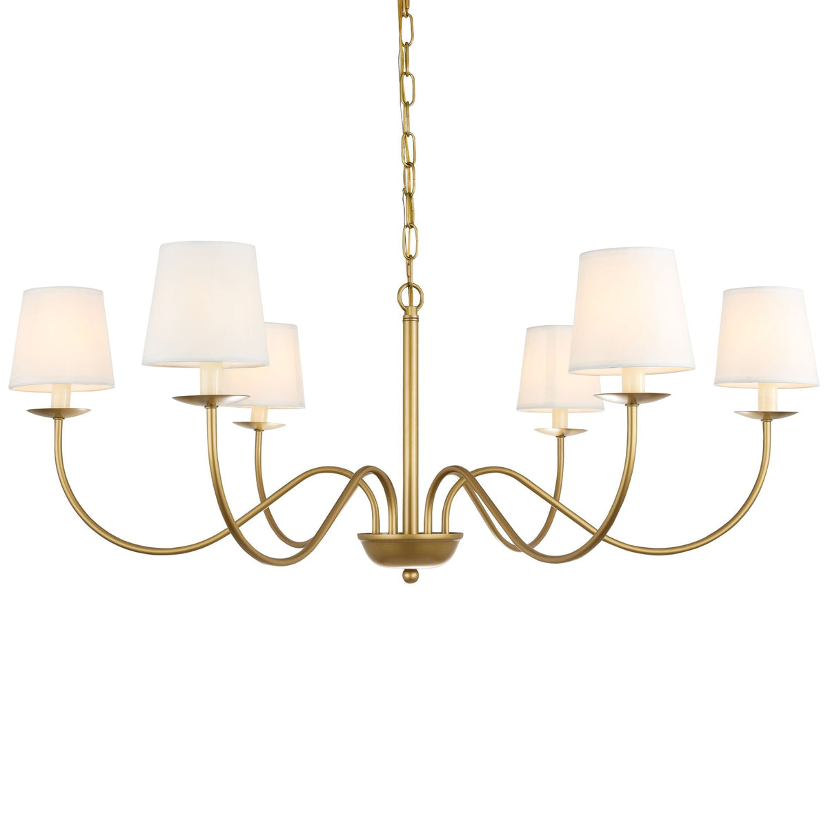 Amble Lustre Laiton Tissu Vintage Industriel