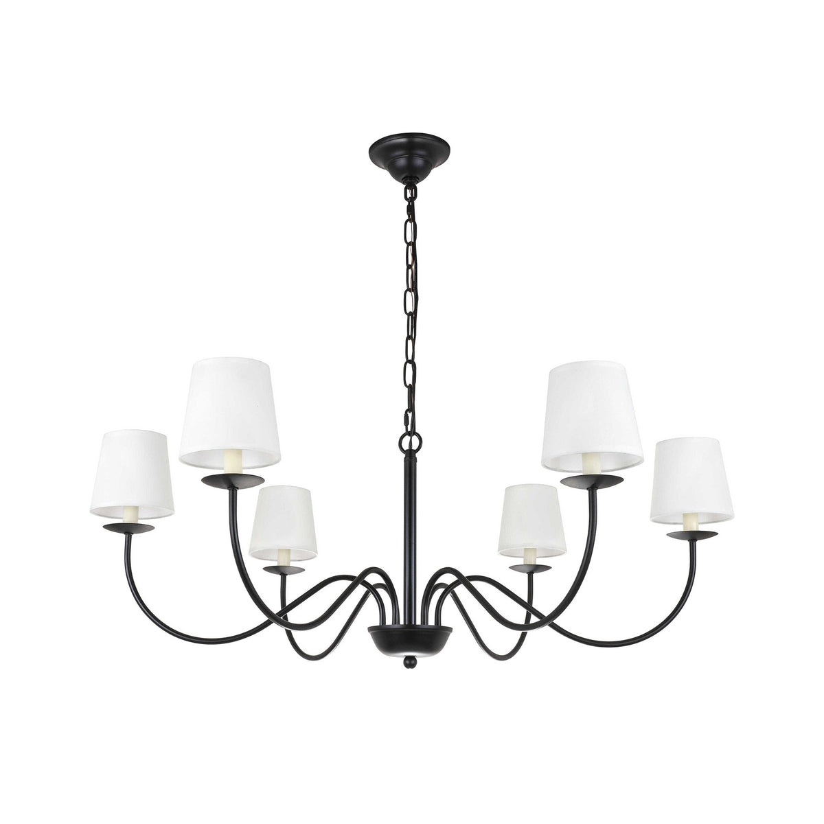 Amble Lustre Laiton Tissu Vintage Industriel