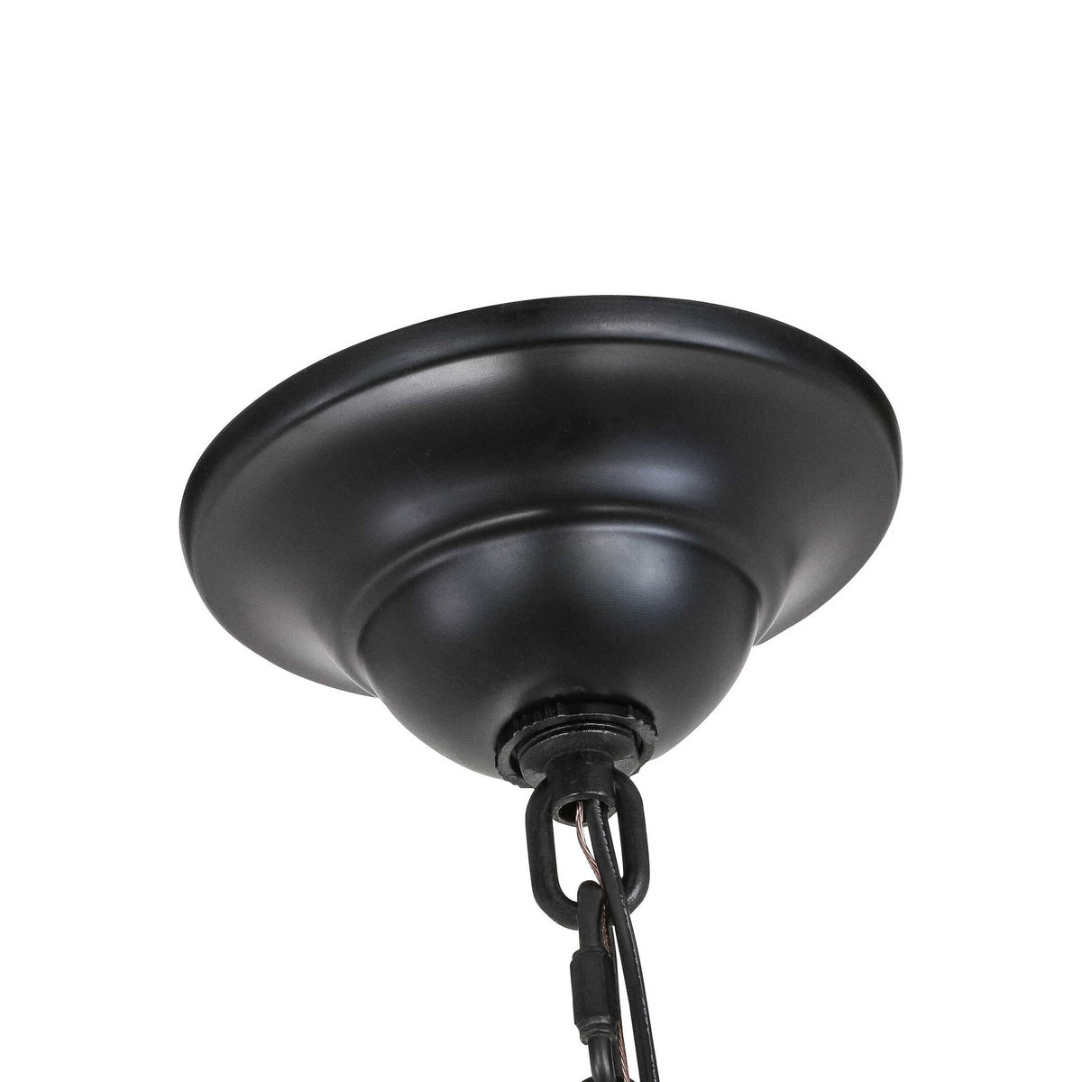 Amble Lustre Laiton Tissu Vintage Industriel