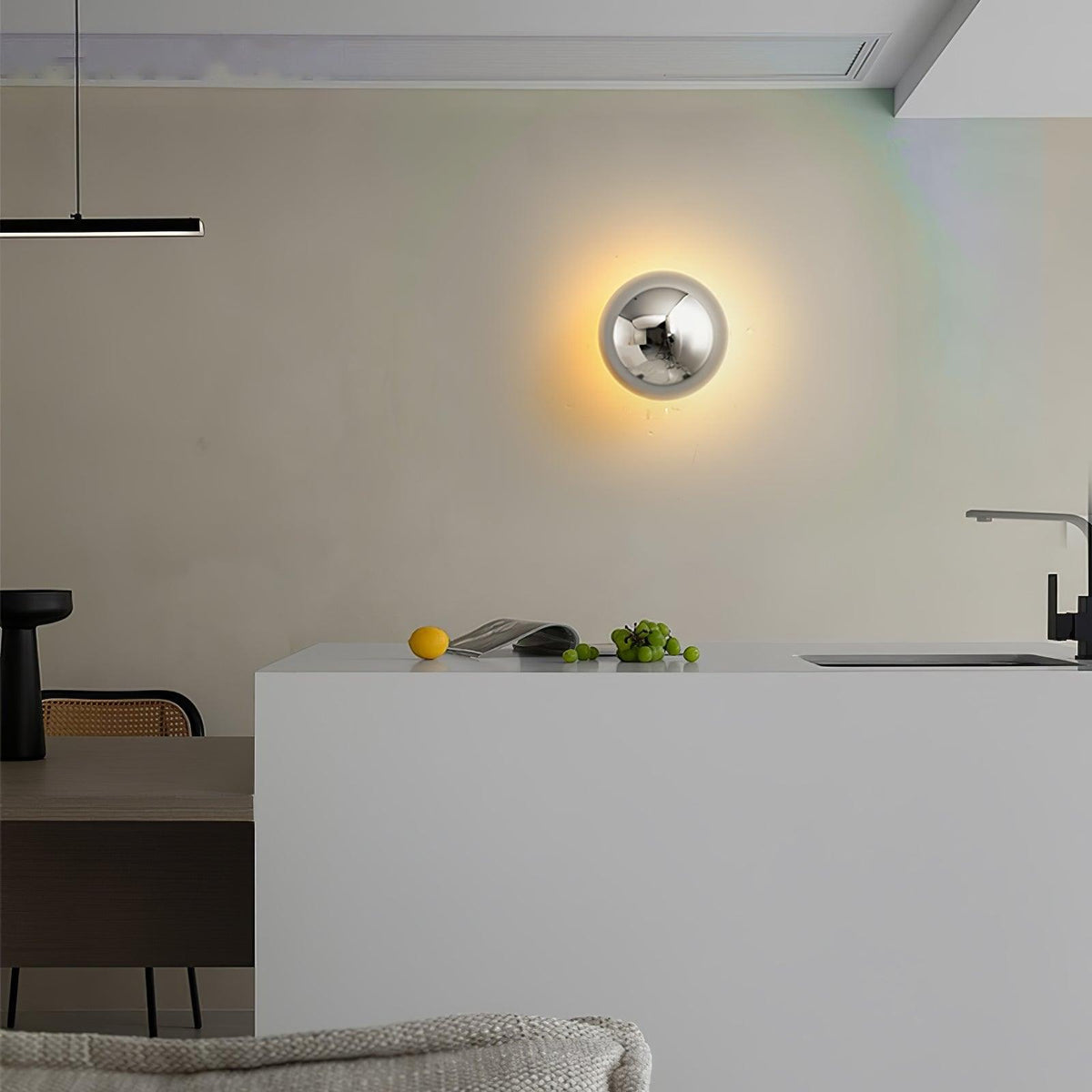 Louisa Applique Murale Moderne Minimaliste Sphère Sconce